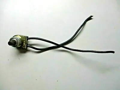 Leviton Rotary Micro Switch On/Off 3A-125V Radio Guitar Amp Steampunk Light Vtg • $11.90