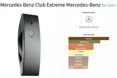 Mecedes Benz Club Black Extreme ( New In Box ) • $75