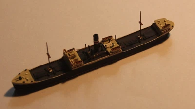 Len Jordan Model Cargo Ship Tactician (waterline Model) In Almost Mint Condition • £30