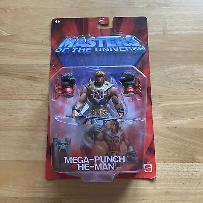 Masters Of The Universe - Mega Punch He-Man - Motu 200x - New On Card • £26.99