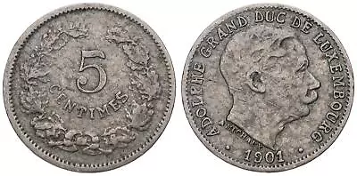 Luxembourg - Duche De Luxembourg 5 Centimes 1901-1930 - Various Vintages • $18.18