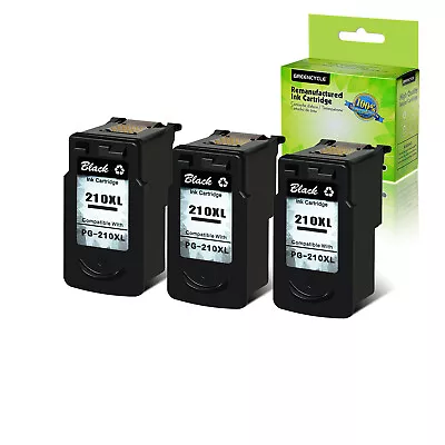 3PK PG210XL Black Ink Cartridge For Canon PIXMA MX330 MX360 MX410 MX420 Printer • $41.85