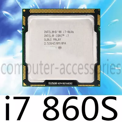 Intel Core I7-860S 2.53 GHz Quad-Core LGA 1156 CPU Processor • $24.88