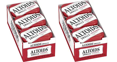 Altoids Smalls Peppermint Breath Mints 0.37 Ounce Tin Pack Of 18 • $33.99