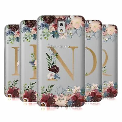 Official Nature Magick Flowers Monogram Gold 2 Gel Case For Samsung Phones 2 • £17.95