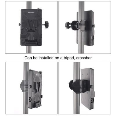 $27.09 • Buy V‑Lock Battery Mount D‑Tap Output Plate Adapter For V Mount Battery Vid