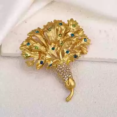 New Arrivals Medieval Vintage Flower Brooch Fashion Full Rhinestone AlloyJewelry • $7.09