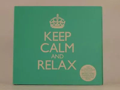 VARIOUS ARTISTS KEEP CALM AND RELAX (3XCD) (Z36) 20+ Track CD Album Picture Slee • £5.75