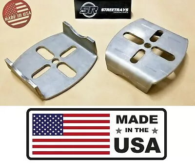 [SR] Rear 3  Axle Lower Air Bag Mounting Brackets Air Ride Suspension Weld-on • $35.61