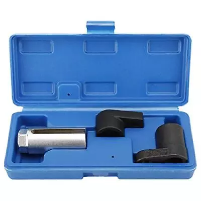 FreeTec 3pcs Oxygen Sensor Socket Set 7/8 Inch (22mm) O2 Sensor Sockets Auto • £19.99