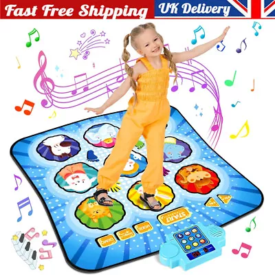 Dance Mat Non-Slip Baby Crawling Mat Indoor Home Kids Play Blanket Musical Gifts • £15.96