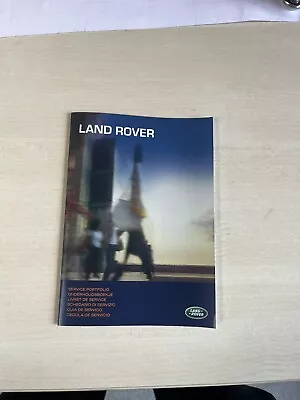 Land Rover Service History Book Blank Suitable For All Models Up To 2022 • £30