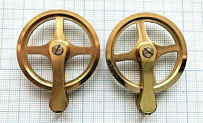 Lot Of 2 Pulleys Muffling Clock Regulator Subiswald Watch Clock Lantern Comtoise • $41.56