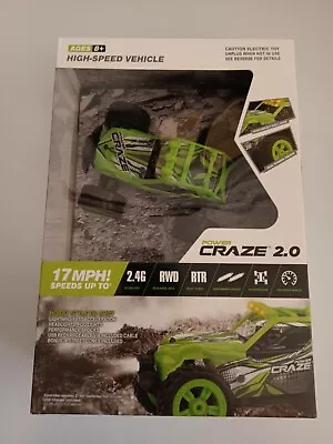 2022 Power Craze 2.0 High Speed RC Green Mini Buggy 17MPH • $13.59