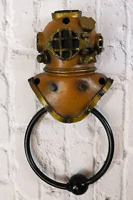 Nautical Marine Steampunk Submarine Diving Helmet Decorative Door Knocker • $31.99