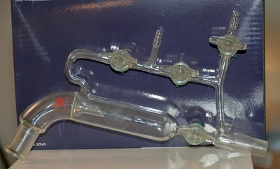 $110.99 • Buy Labglass Steam Vacuum Distillation Manifold Head 24/40 Glass Stopcocks