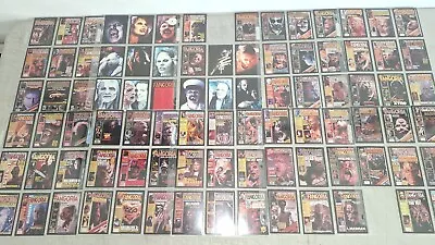 Fangoria Lpt Of 88 Trading Card Set In Plastic Sleeves 1992 Magazine Images #rr1 • $12.95