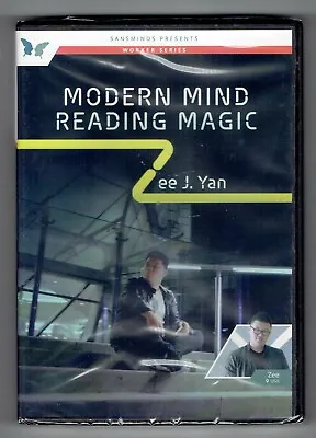 Modern Mind Reading Magic By Zee J. Yan & SansMinds - New Magic DVD  • $15.98