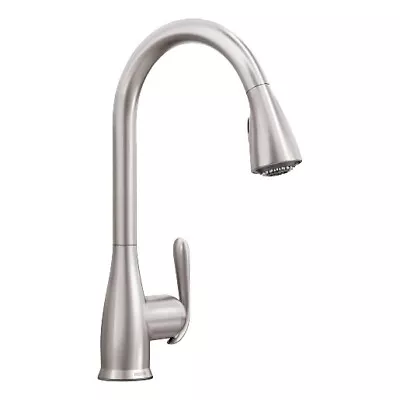 Moen 87879SRS Haysfield Spot Resist Stainless 1 Handle Pulldown Kitchen Faucet • $199.99