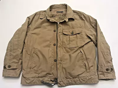 Gap 1969 Flyers Alpine Standard Issue Utility Military Work Jacket Coat Mens XL • $32.95