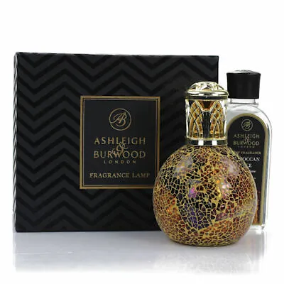 £37.80 • Buy Ashleigh & Burwood Fragrance Lamp Gift Set Egyptian Sunset & Moroccan Spice Oil