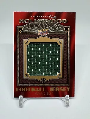 2009 UD Hollywood History MARK WAHLBERG Movie Worn Eagles Jersey INVINCIBLE • $20
