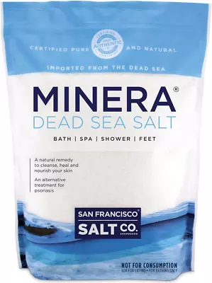 Minera Dead Sea Salt 19 Lbs. Fine. 100% Pure And Natural • $72.25