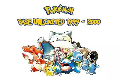Pokemon - Base Set Unlimited - Singles - 1999-2000 Eu - Pack Fresh! • $5.99