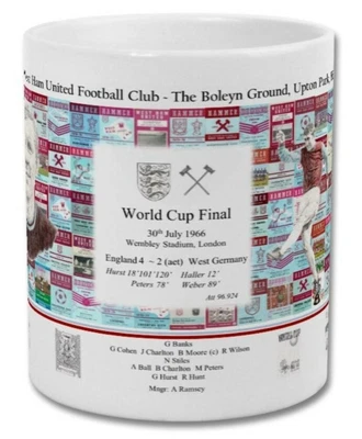 £12.50 • Buy West Ham  1966 World Cup  Mug
