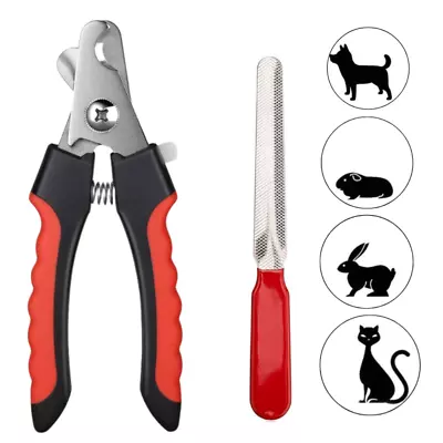 Dog Nail Clippers Pet Claw Trimmers Animal Grooming Clippers Cats Dogs Rabbits • £3.19