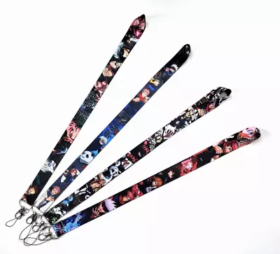 Jujutsu Kaisen Anime Lanyards Neck Strap Keychain ID Badge Phone Holder 4 Styles • $9.99