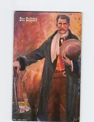 Postcard Doc Holliday By Lea McCarty Gunfighters Of The Old West • $9.09