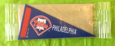 Vintage 1992 Philadelphia Phillies 4.25  Mini Pennant Factory Sealed See Pics • $4.99