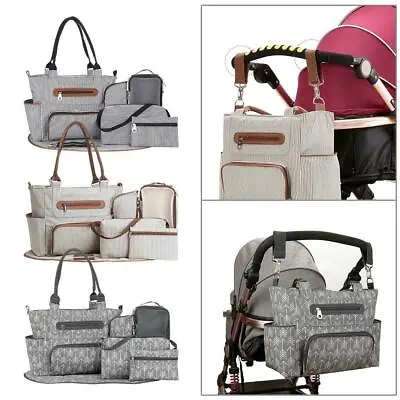 Maternity Diaper Bag Handbag Baby Stroller Accessories For Pushchair Pram • £42.48