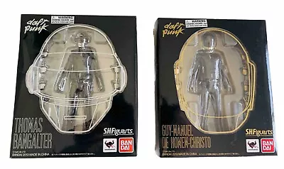 RARE Daft Punk Thomas Bangalter Guy-Manuel Figure S.H.Figuarts 2PCS Set  • $353.87