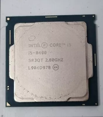 Intel Core I5-8400 CPU - 2.8GHz 6-Cores Socket 1151  Desktop CPU  TESTED OK  • $85