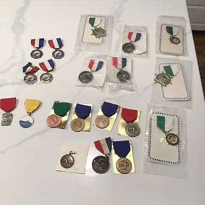 Aquatennial Swim Medals 20 Vintage Swim Medals Early 80’s Some NWT MN Sports • $25