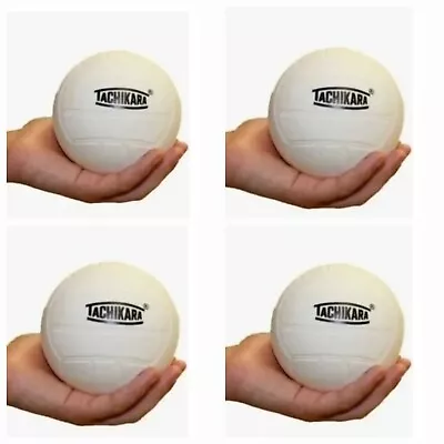 Tachikara MINI Volleyball (4pk) New 4 Inch Miniature Crowd Pleaser Lot Of Four • $16