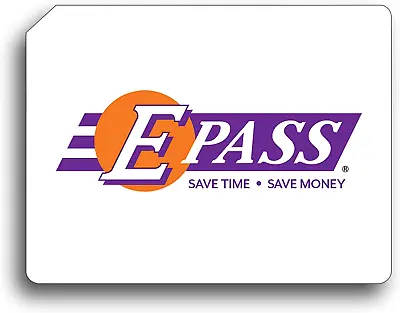 E-PASS Electronic Toll Sticker; Prepaid Toll Program Works On All Roads In FL • $12.11