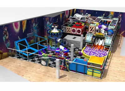 £161650.41 • Buy 5,000 Sqft Commercial Indoor Playground Interactive Soft Play Turnkey We Finance