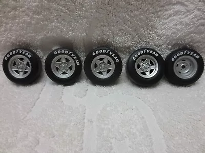 1:18 Scale Bathurst Globe Wheels & Spare Wheel Goodyear Slick Tyres Except Spare • $55