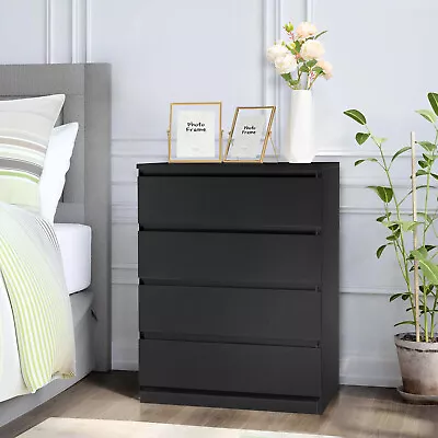 4 Tire Drawer Dresser Chest Of Storage Cabinet Nightstand For Bedroom Lvingroom • $107.99