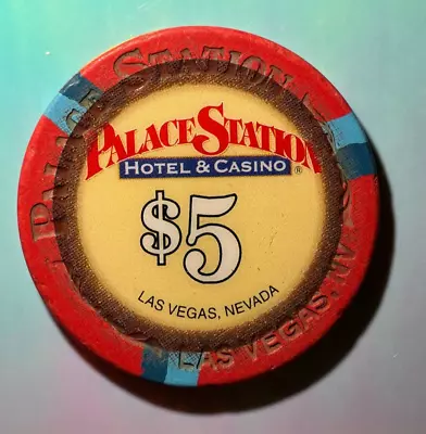 ⚡️❄️ Casino Chip OMG 😳 $5 Palace Station Las Vegas ⚡️❄️⚡️❄️⚡️❄️ • $1