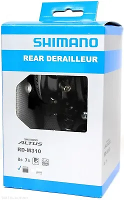 Shimano ALTUS RD-M310 7/8-Speed Direct-Attach Rear Derailleur MTB Hybrid Bike • $12.50