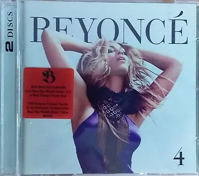 Beyonce - 4 2CD Deluxe Edition - Extra Tracks 2011 Aussie 18 Tracks 1 Video M- • $6.50