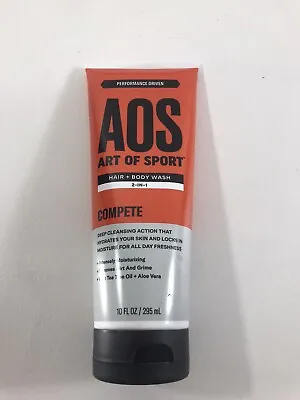 Art Of Sport Men Hair Body Wash With Tea Tree Oil And Aloe Vera Compete Scent Nw • £11.54