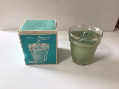 Vintage Coty Muguet Des Bois Fragrance Candle #328-6015 Boxed • $27.50