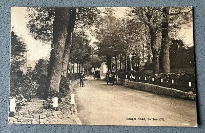 Cheam Road  Sutton Surrey Post Card • £3.70