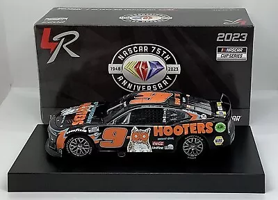 2023  1/24 #9 Chase Elliott “ Hooters “ Camaro ZL1 - 1 Of 1800  SD Shipping • $75