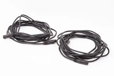 Van Damme LC-OFC Microphone XLR Cables - 7.5m Pair • £40